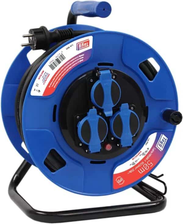 Carrete Alargador de 50 Metros 3500w trifasico